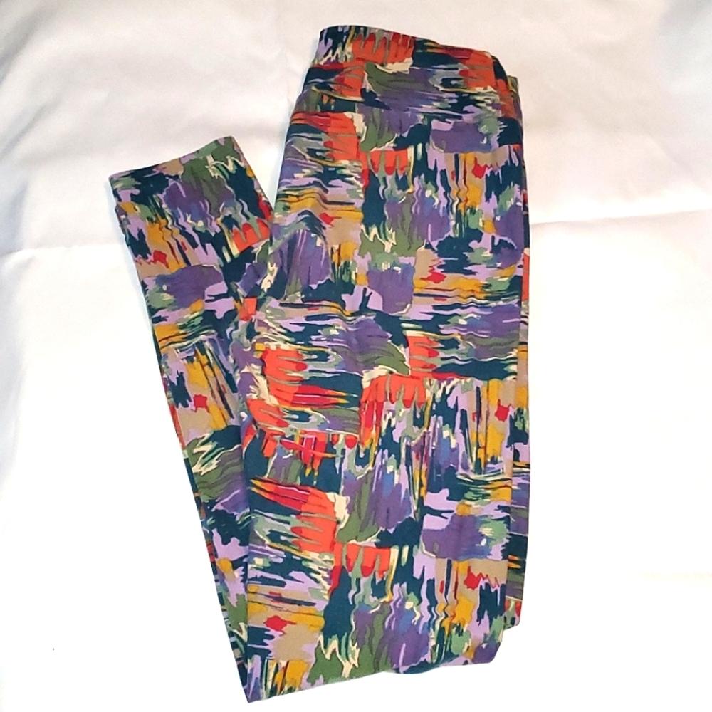 LuLaRoe Leggings Brush Strokes | One Size